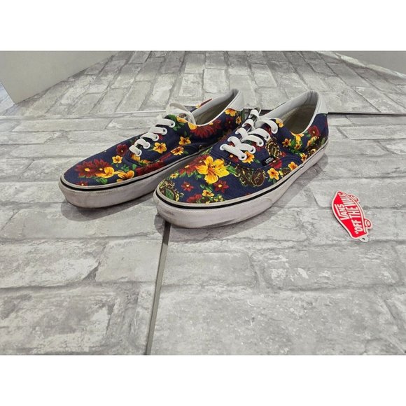 VANS Classic TC6D Floral Canvas Classic Style Lace floral design W 12, M 10.5‎ - Picture 4 of 11